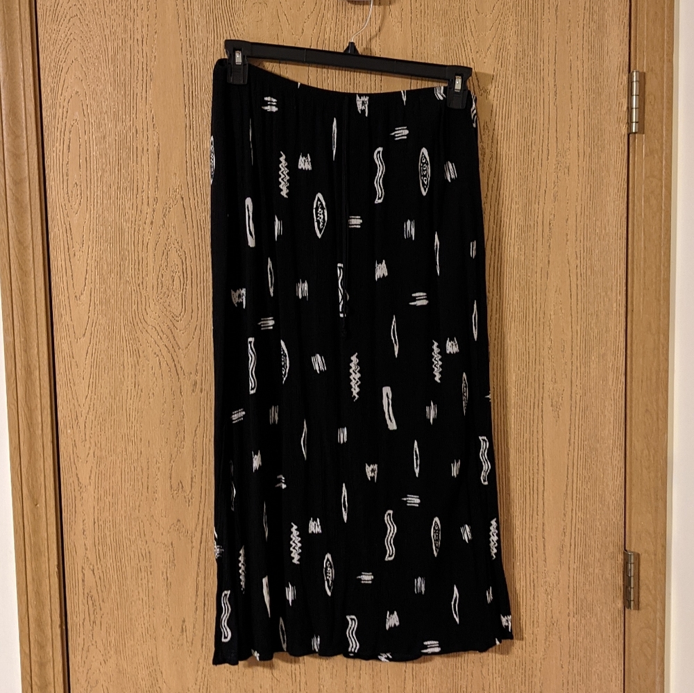 Vintage rayon beach skirt